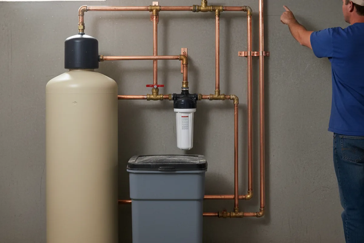 Whole-house water treatment system installed in Newtown Square